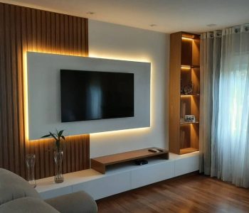 Bedroom T.V Unit Design