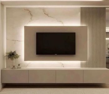 Bedroom T.V Unit Design