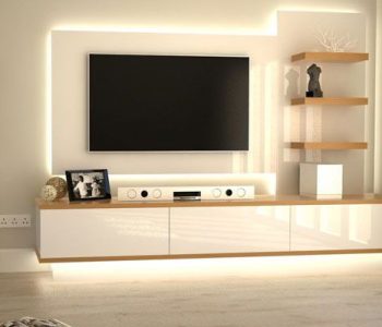 Bedroom T.V Unit Design