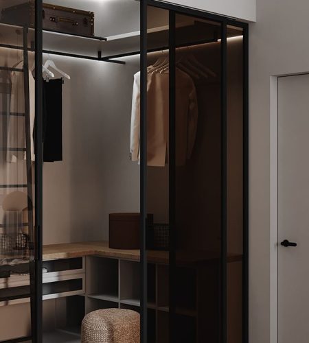 Sliding Glass Door Wardrobe