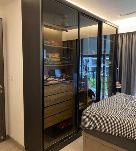 Sliding Glass Door Wardrobe